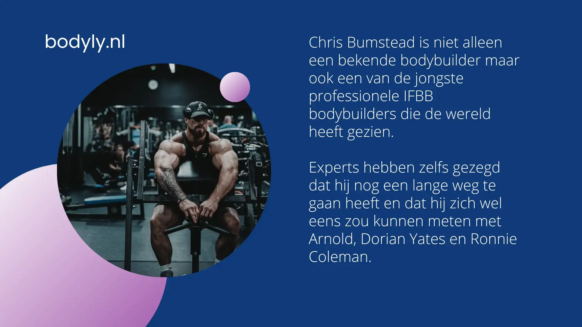 Is Chris Bumstead natuurlijk of aan de steroïden?