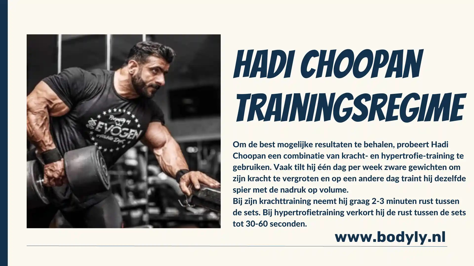 Hadi Choopan Trainingsregime