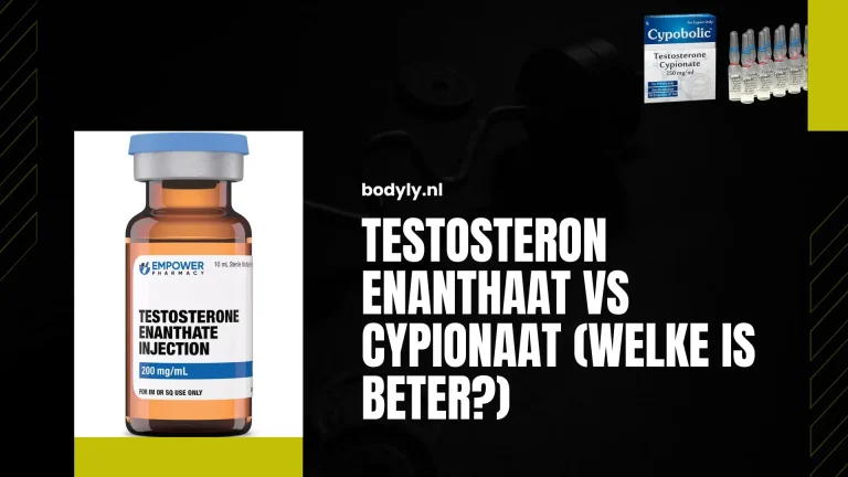 Testosteron enanthaat vs cypionaat