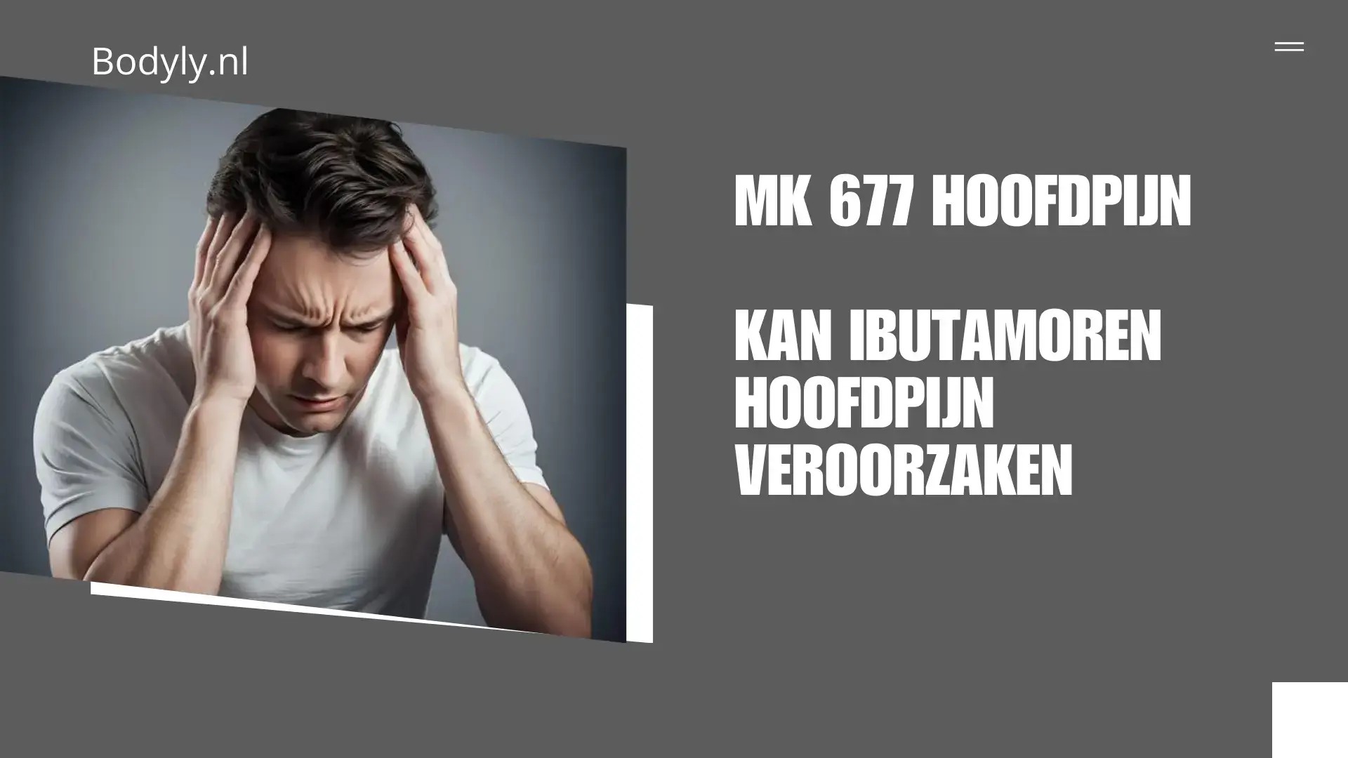 MK 677 Hoofdpijn